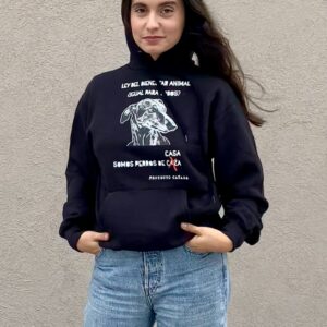 Sudadera "Somos perros de casa"