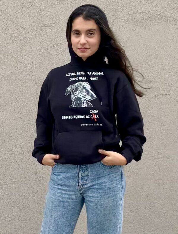 Sudadera "Somos perros de casa"