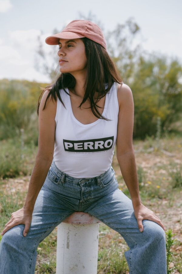 Camiseta tirante "Perro"