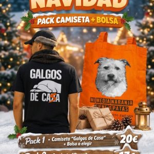 Pack Oferta Navidad: Camiseta + Bolsa