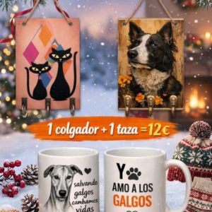 Pack oferta Navidad: Taza + Colgador Personalizados