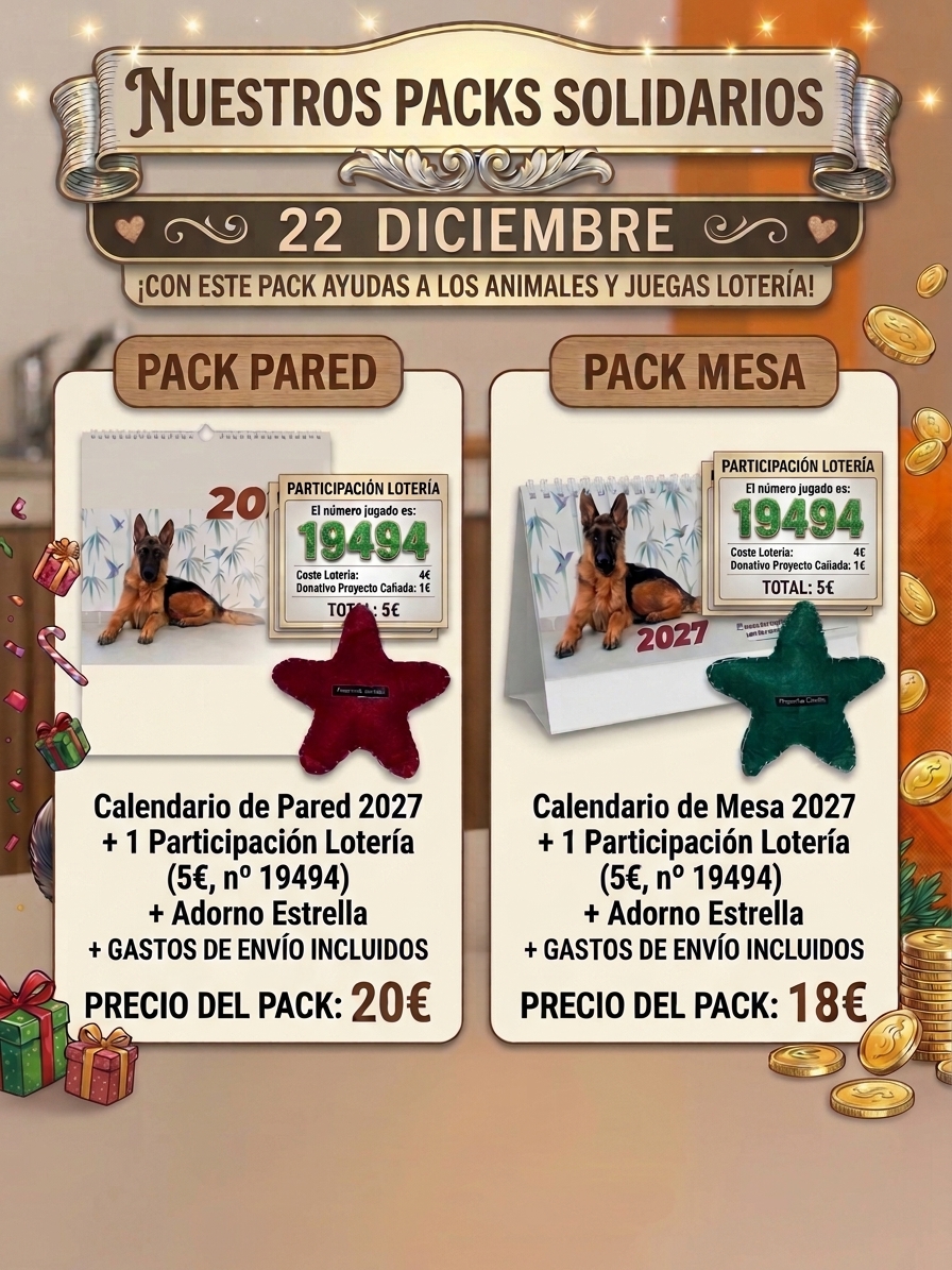 Pack Calendario 2027 + Lotería Navidad + Regalo